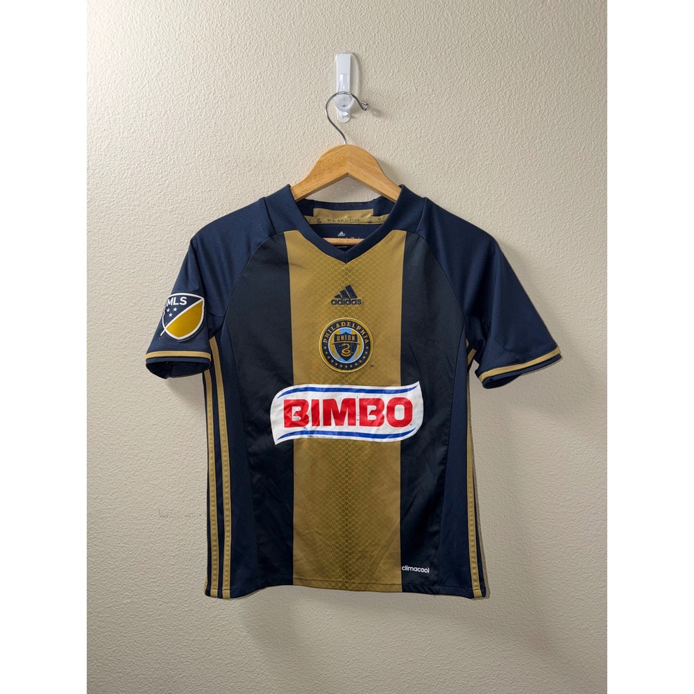 Boys Adidas Philadelphia Union Soccer Jersey Size Medium